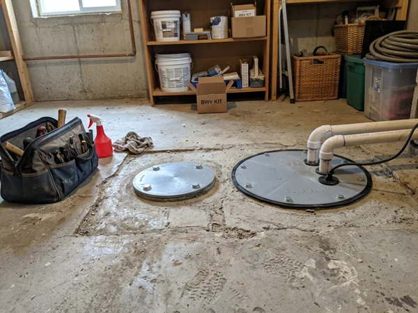 Valve and sump installed together for the combined subsidy